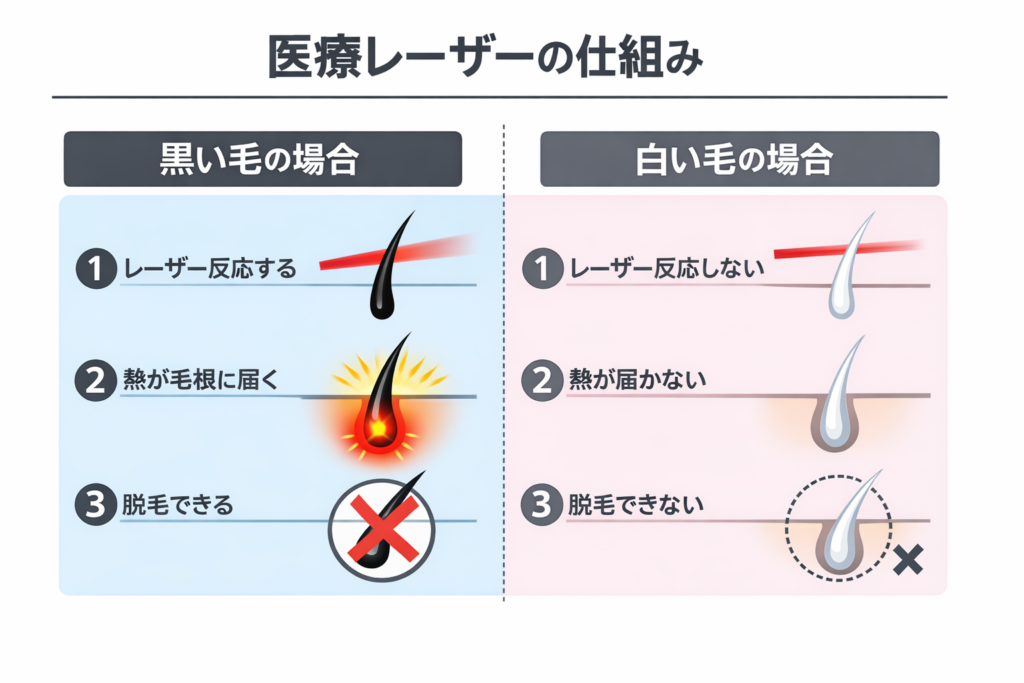 医療レーザーの仕組み